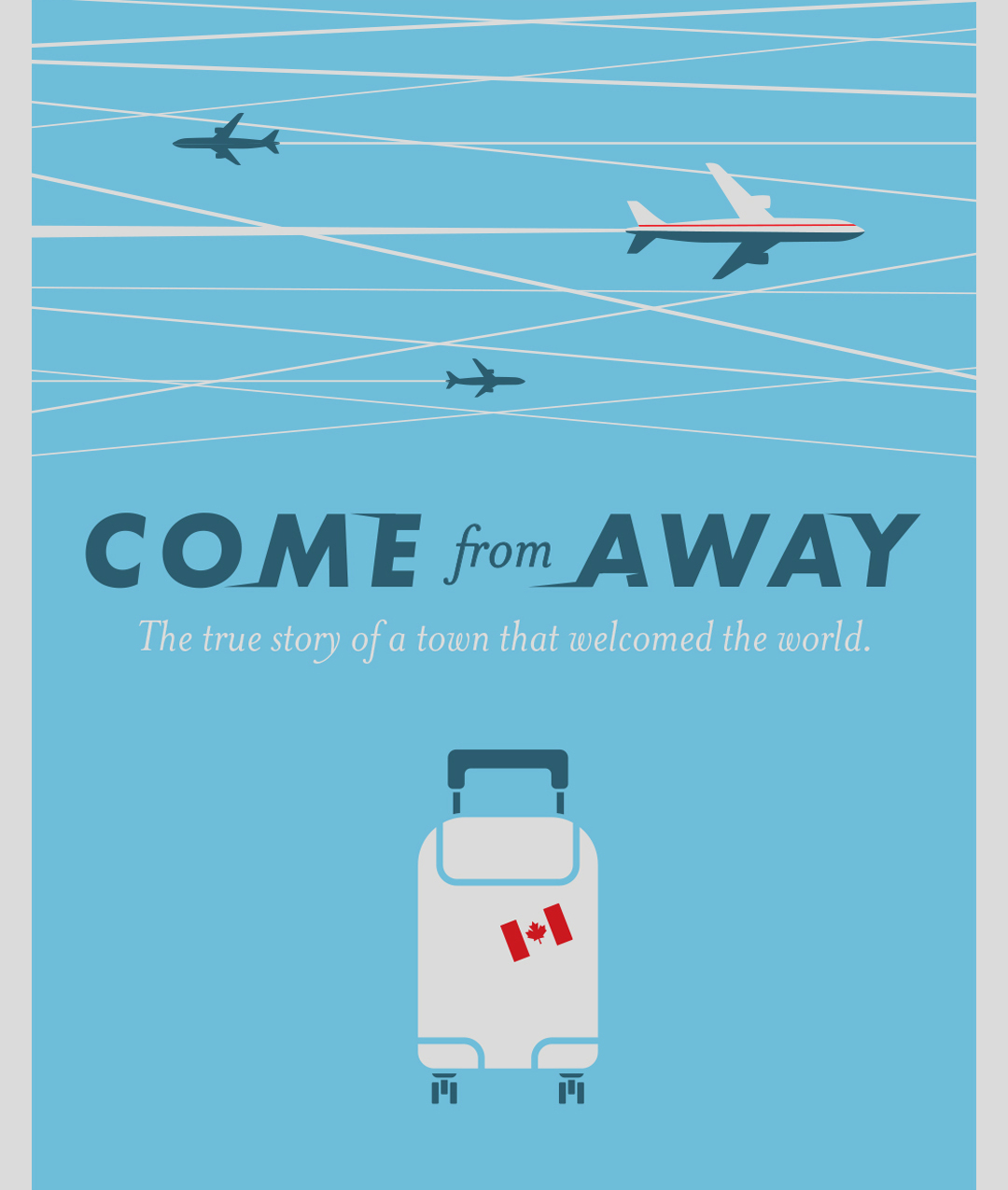 Come From Away show art
