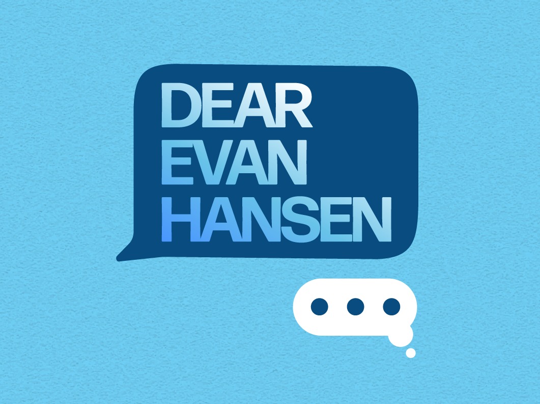 Dear Evan Hansen show art